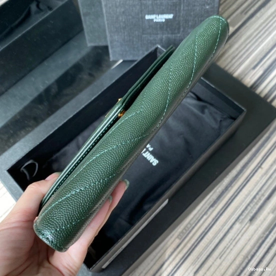 YSL FLAP MONOGRAM LARGE WALLET 0811